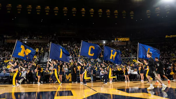 Men's Basketball Crisler Center fans generic