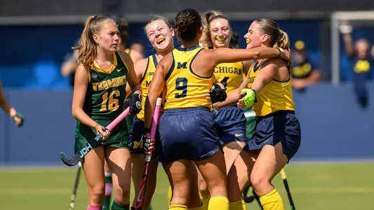 Michigan Field Hockey Celebration