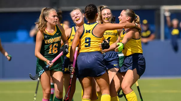 Michigan Field Hockey Celebration