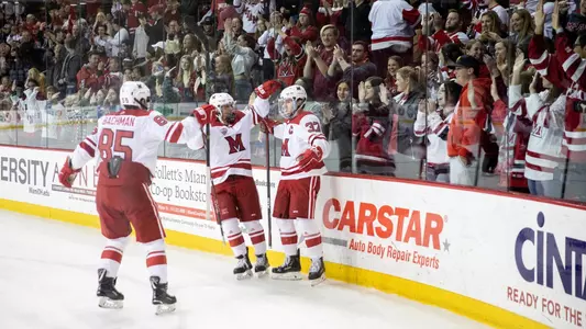 Goal Celebration vs North Dakota