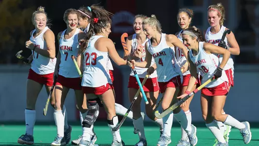 Field Hockey Celebration
