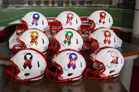 fight cancer football helmet Sergei Bobrovsky Goalie Mask Unsigned 2025 HFC Purple Hockey Fights Ca Goalie Mask Collector Huskies Use Helmets To Tell