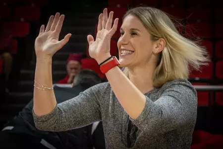 Coach Duffy High Fives