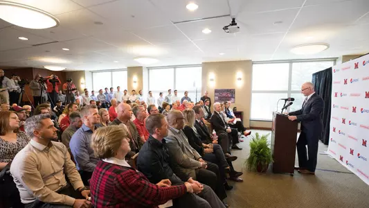 Chris Bergeron Presser