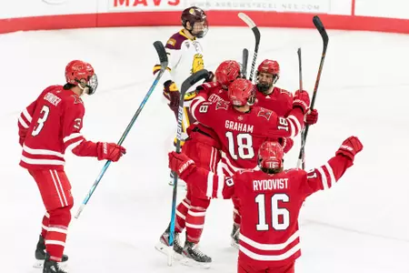 Hockey Group Action Shot