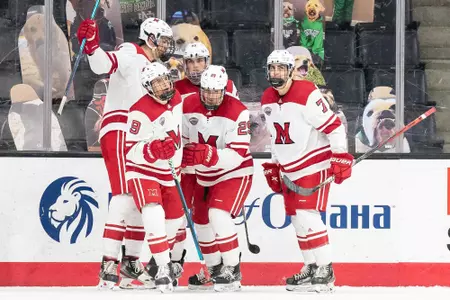 Hockey Group Action Shot