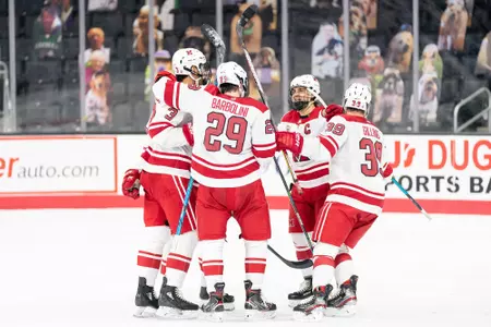 Hockey Group Action Shot