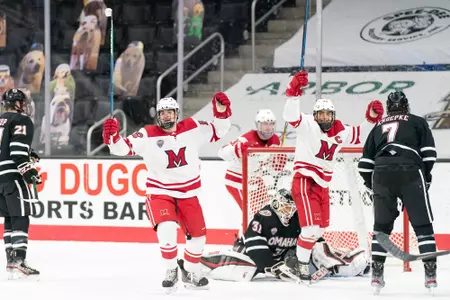 Hockey Group Action Shot