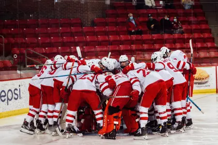Hockey Group Action Shot