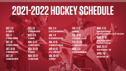 2021-22 Hockey Schedule