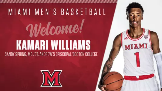 Kamari Williams Welcome Graphic