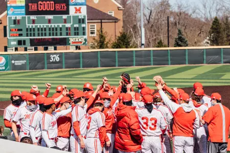 Baseball Group Action Shot