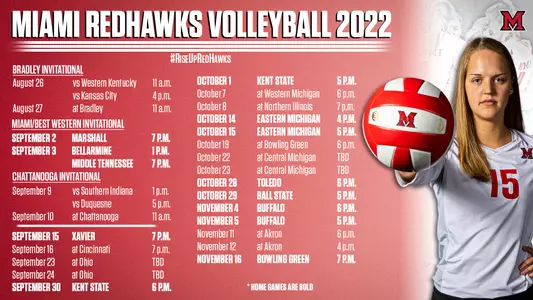 VB Schedule Graphic