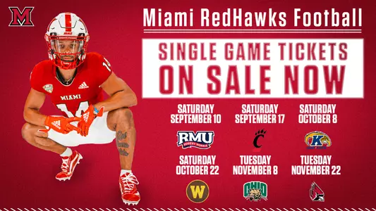 Miami Football single game tickets are on sale now