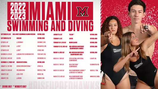 Miami 22-23 Swim and Dive Schedule