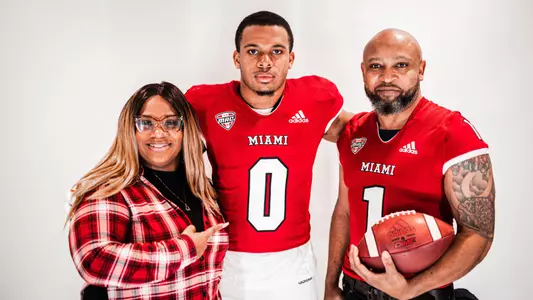 Rashad Amos and parents