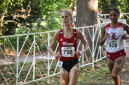 Ava Nuttall runs at Live in Lou