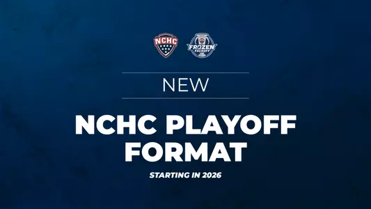 NCHC playoff format change