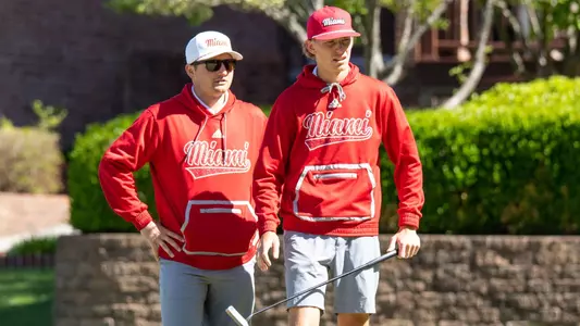 Miami golf coach JD Fletcher