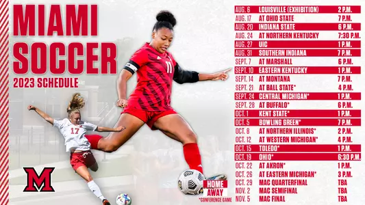 Miami 2023 soccer schedule