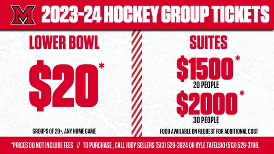 2023-24 Miami Hockey Group and Suite Tickets