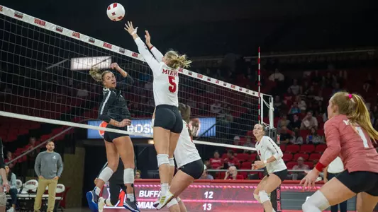 Brooke Jackson Block at Net