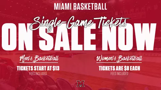 Miami Basketball Single-Game Tickets Graphic