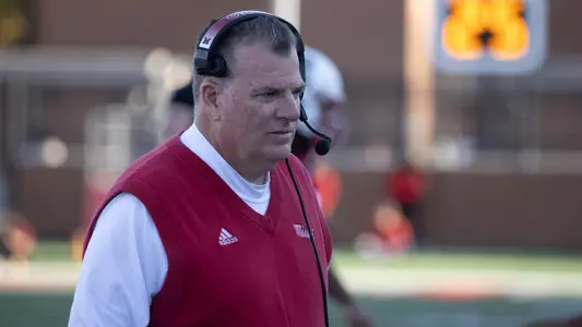 D2525 Football vs CMU coach Chuck Martin recognition for all time winning coach