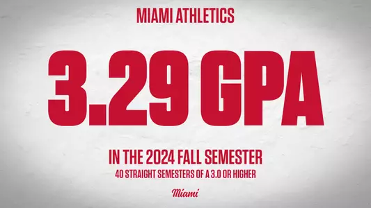 Athletics GPA Fall 2024