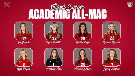 Soccer Academic All-MAC 2024