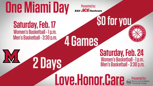 Ticket info for One Miami and Love.Honor.Care