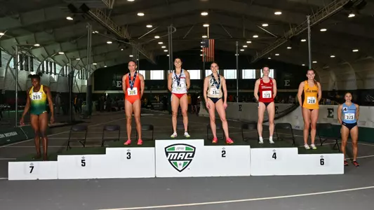 Abby Suszek 400m Podium 2024 MAC indoor championship