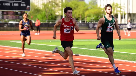 Leo Bouldin at 2024 MAC Outdoor Championships