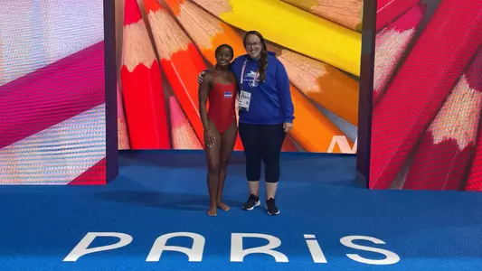 Jayla Pina and Samantha Pitter at Paris Olympics