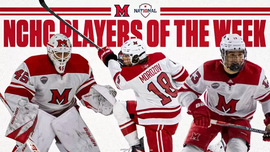 NCHC Players of the Week 10-14-25