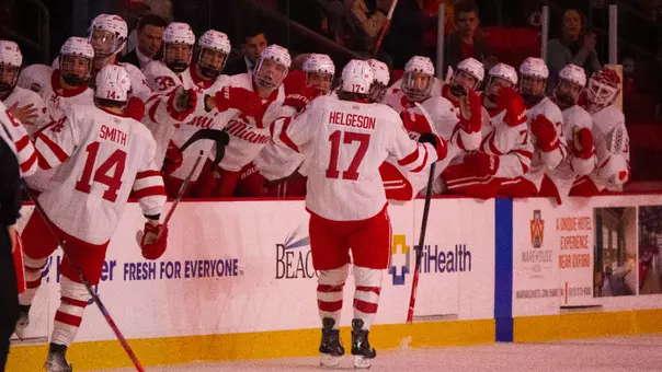 Maximilion Helgeson goal celebration