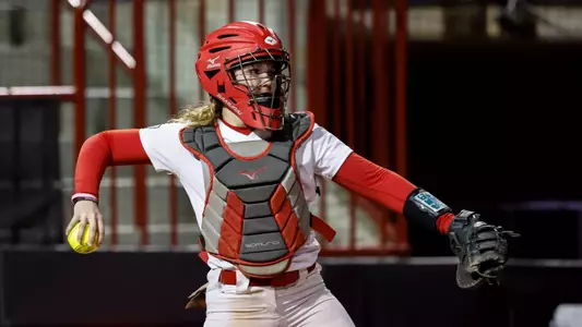 Miami (OH) takes on South Carolina in 2025 Carolina Classic softball action at Beckham Field on Friday, February 14, 2025 in Columbia, South Carolina.