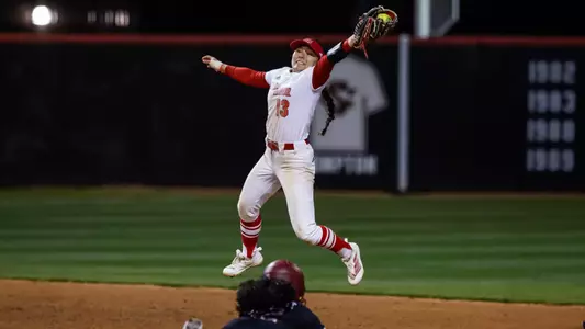Miami (OH) takes on South Carolina in 2025 Carolina Classic softball action at Beckham Field on Friday, February 14, 2025 in Columbia, South Carolina.