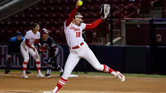 Miami (OH) takes on South Carolina in 2025 Carolina Classic softball action at Beckham Field on Friday, February 14, 2025 in Columbia, South Carolina.