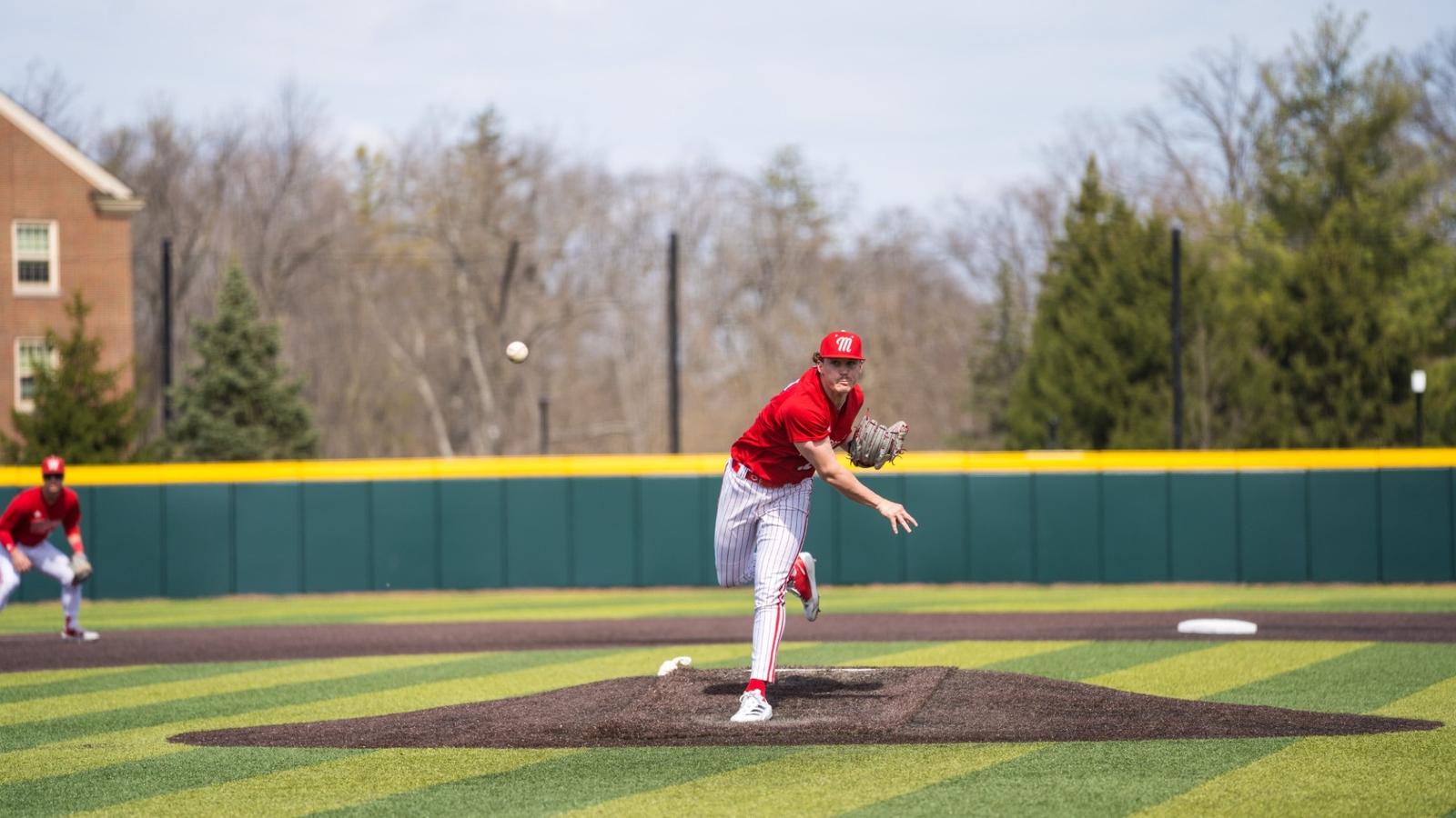 Nettype Piche's Katskee Pitches Complete Game as RedHawks Down CMU, 4-1 - Miami ...
