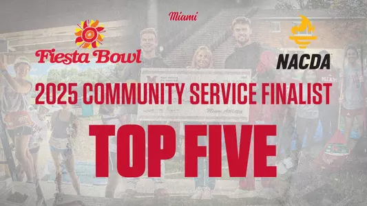 Top-Five Finalist for Fiesta Bowl Community Service Award