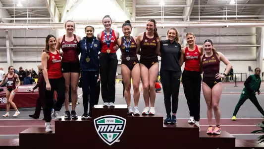 MAC Championships Pole Vault Podium