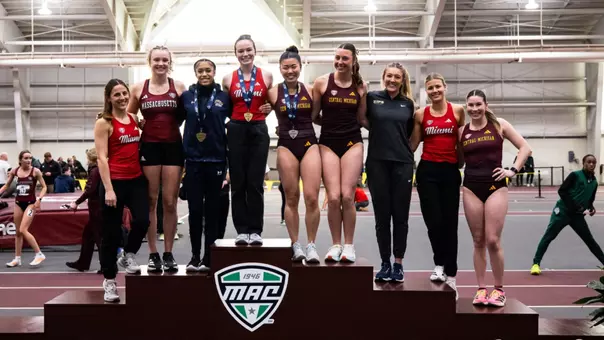 MAC Championships Pole Vault Podium