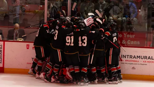 Miami Hockey celebration