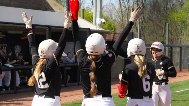 Campbell homer celebration