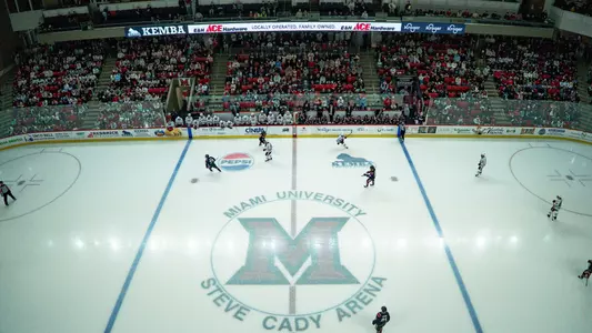 Cady Arena crowd at Goggin
