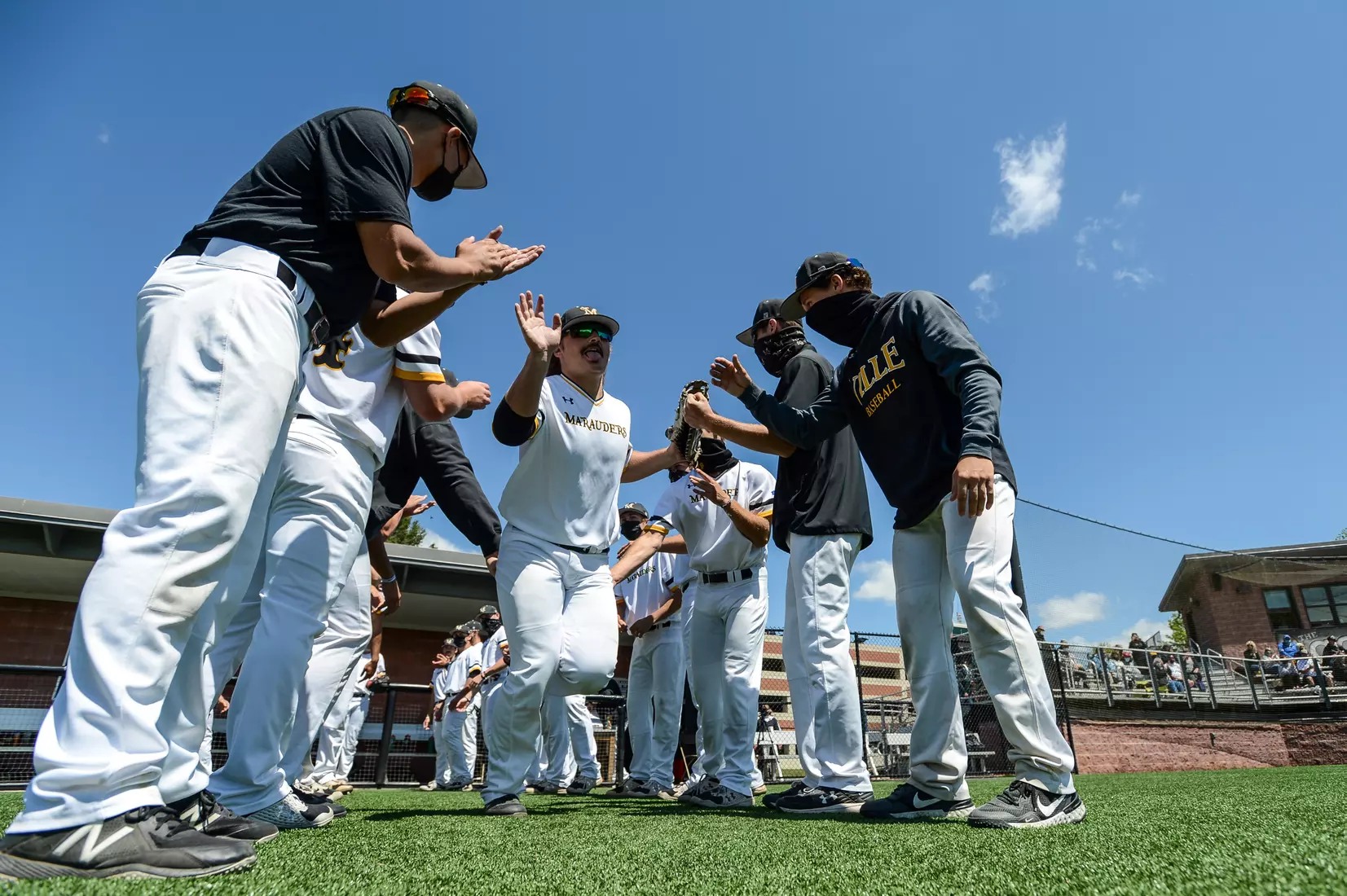 Shepherd vs. Millersville in a PSAC tournament game at Cooper Park in Millersville, PA on Wednesday, May 12, 2021. Mark Palczewski/Millersville Athletics Photo.