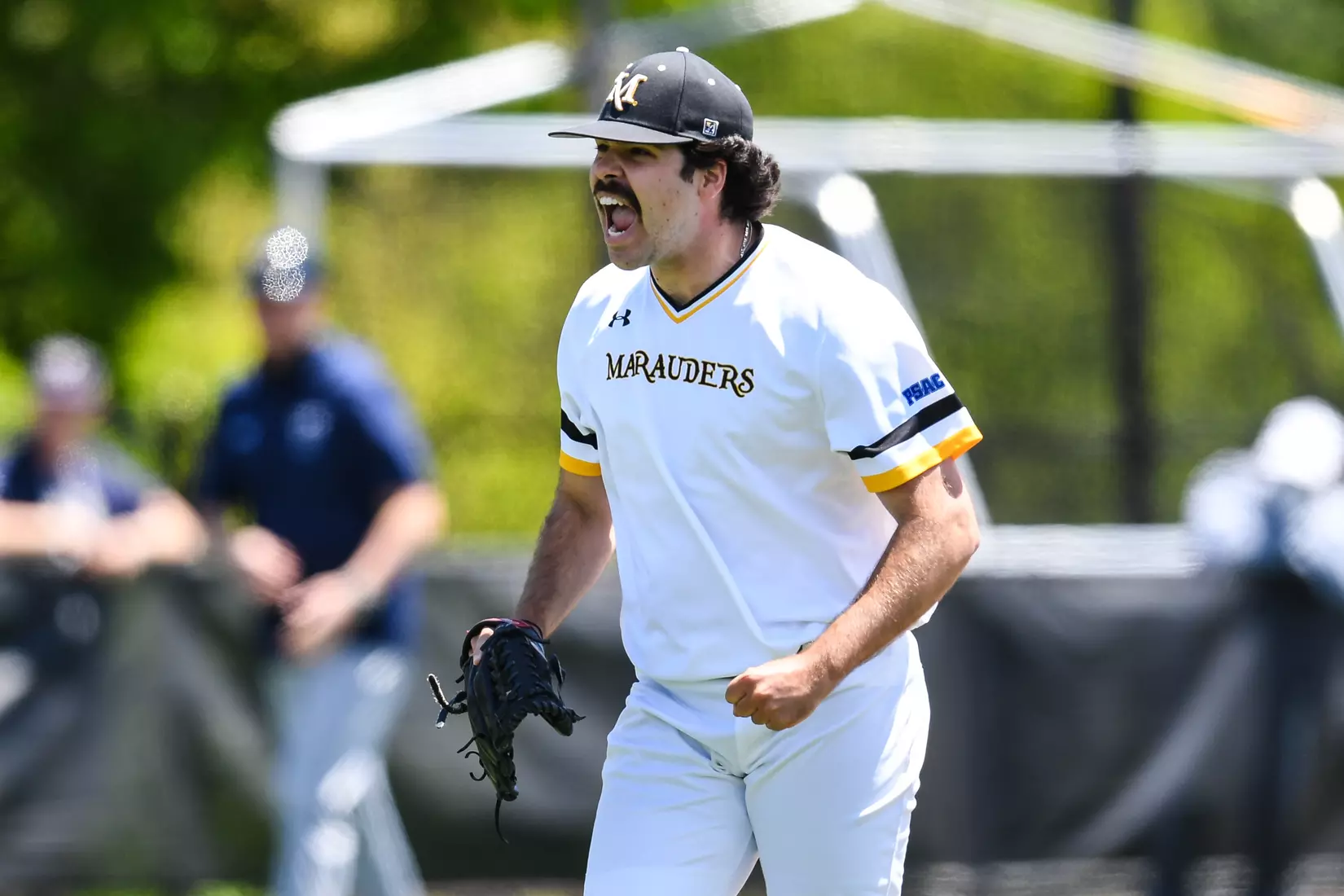 Shepherd vs. Millersville in a PSAC tournament game at Cooper Park in Millersville, PA on Wednesday, May 12, 2021. Mark Palczewski/Millersville Athletics Photo.