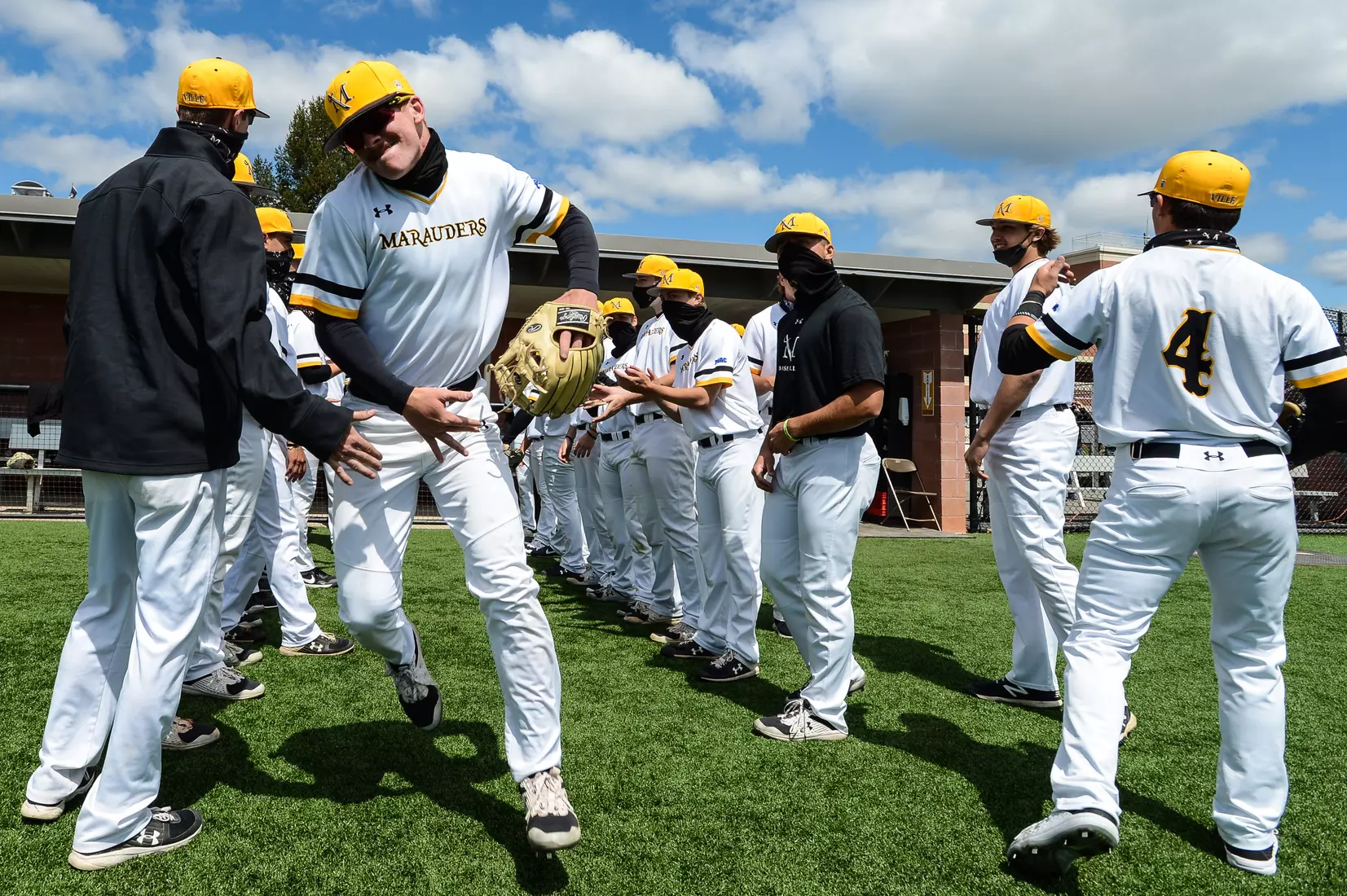 West Chester vs. Millersville at Cooper Park in Millersville, PA on Saturday, April 17, 2021. Mark Palczewski/Millersville Athletics Photo.