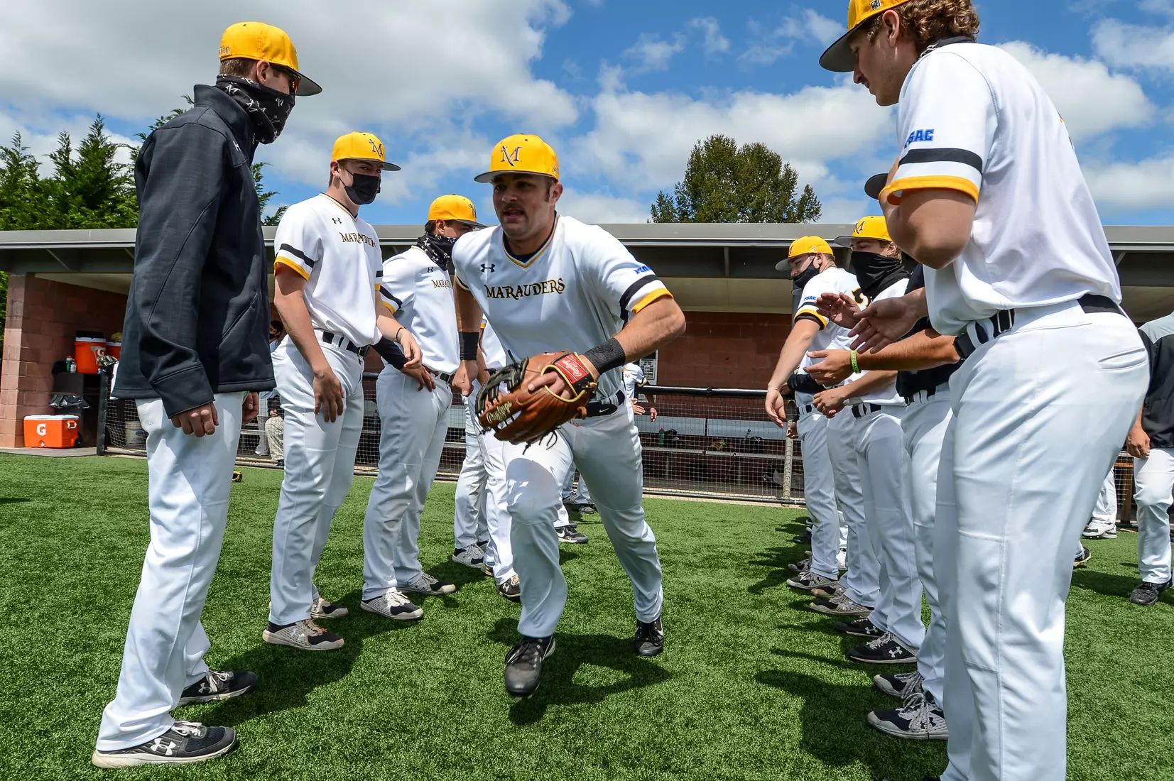 West Chester vs. Millersville at Cooper Park in Millersville, PA on Saturday, April 17, 2021. Mark Palczewski/Millersville Athletics Photo.